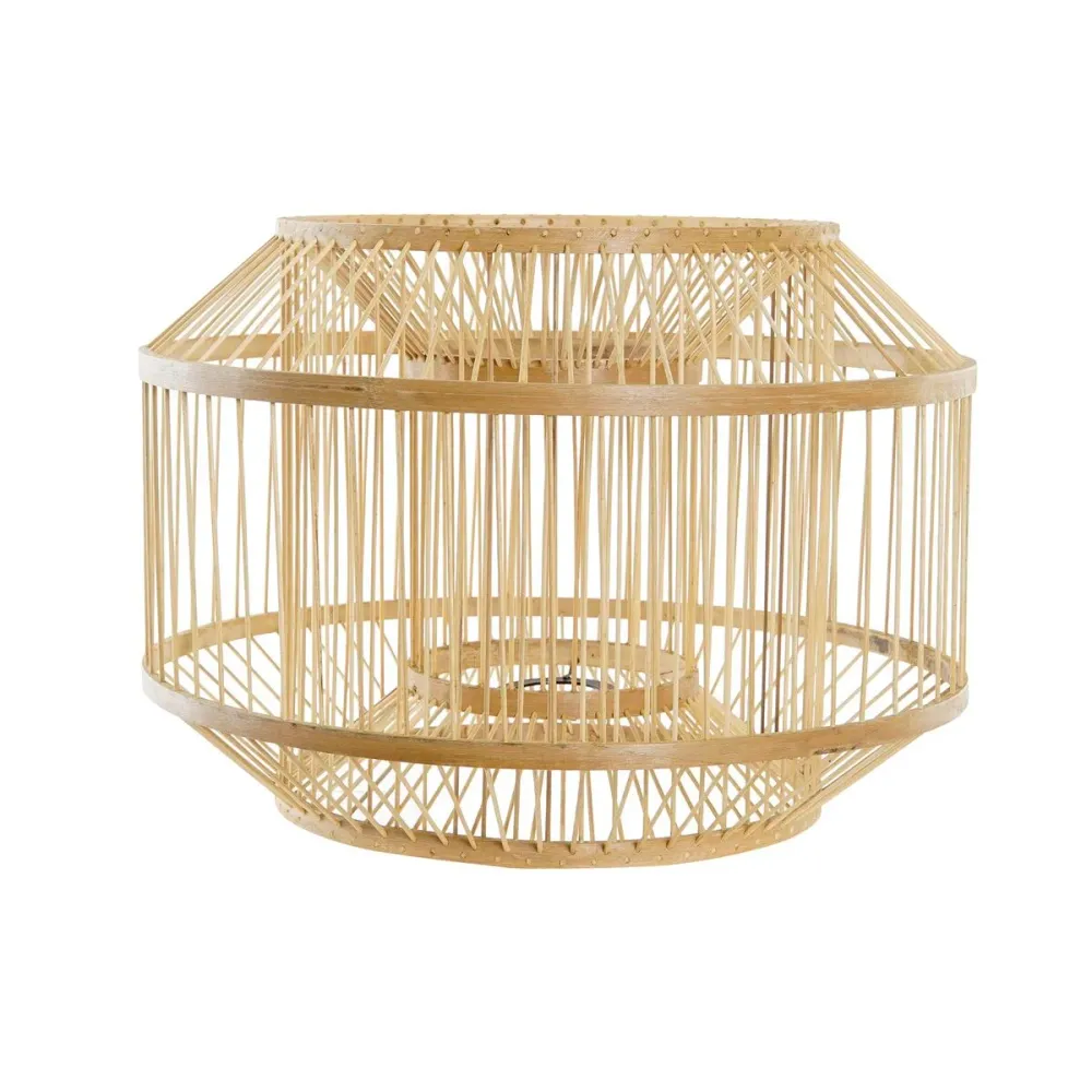 Abajur DKD Home Decor Natural Bambus 40 x 40 x 28 cm