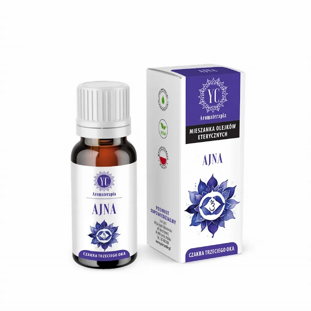 AJNA AL TREILEA OCHI CHAKRA AMESTEC ULEI ETERIC 10 ml - LUMÂNAREA TA