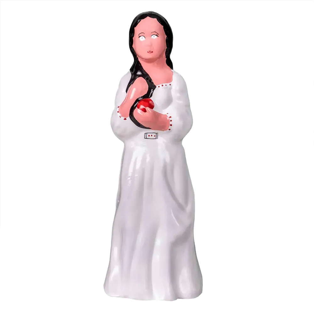 Alba ca zapada din ceramica, inaltime 51 cm / EXT 10153
