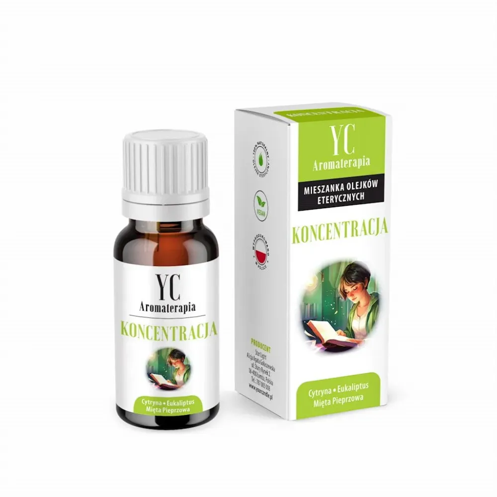 AMESTEC DE ULEI ETERIC PENTRU CONCENTRARE 10 ml - IHRE KERZE