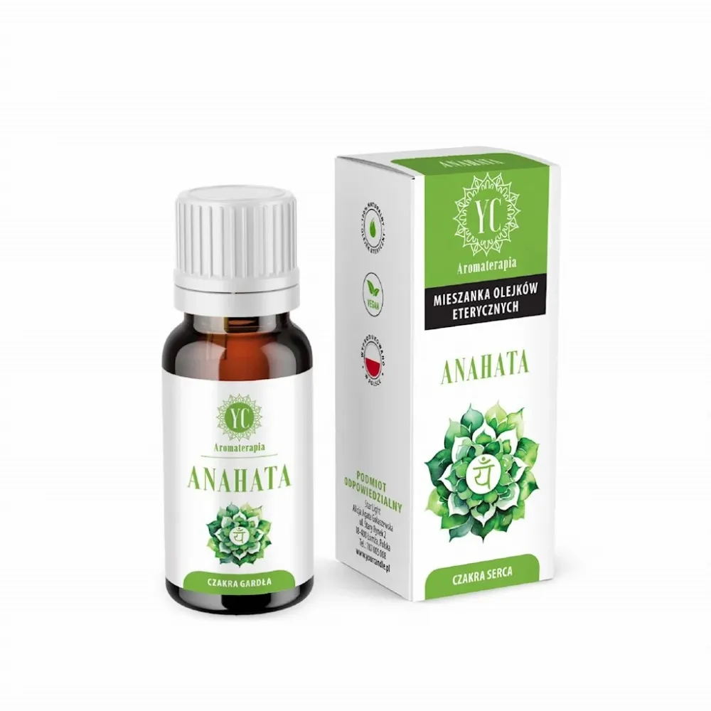 ANAHATA Amestec de Ulei Eteric pentru Chakra Inimii 10 ml - Lumânarea Ta
