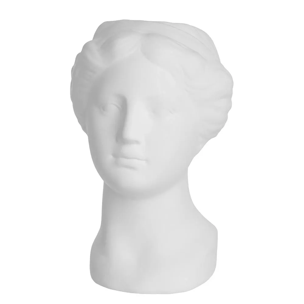 APHRODITE vaza ceramica alba