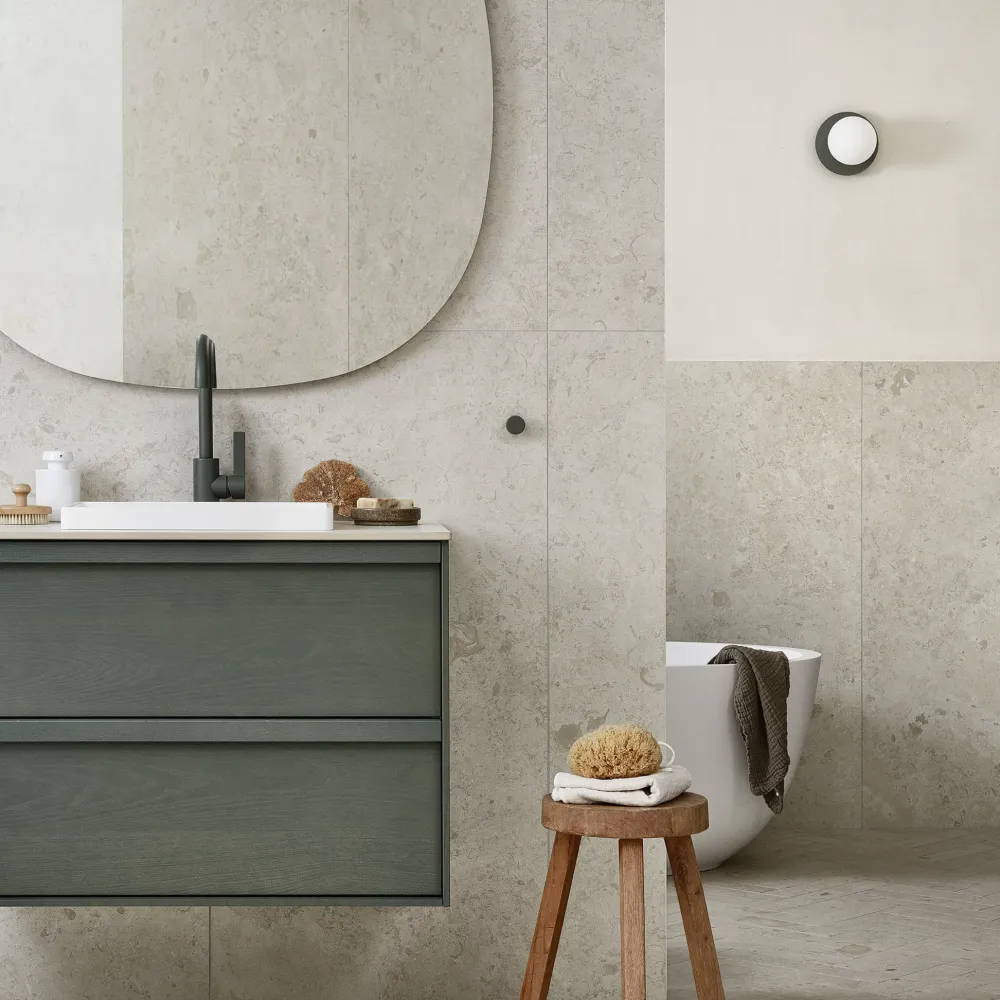 Aplică / Plafonieră Circle 160 Ash Green