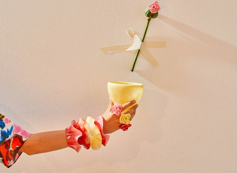 Bratara Orchid - Shell Pink