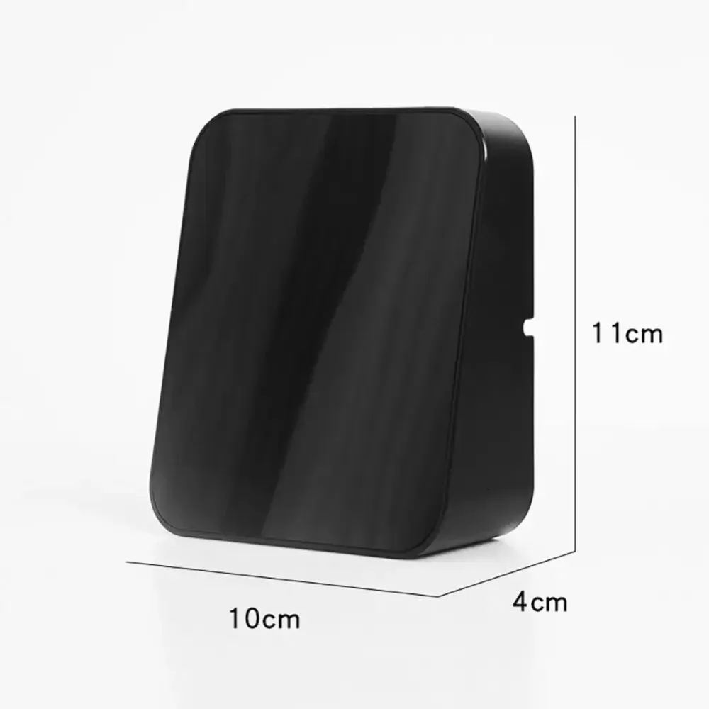 Ceas Digital de Masă cu LED Verde – 3 Alarme, Calendar, Temperatura, Funcție Snooze și Mod de Noapte cu 2 Trepte de Intens...