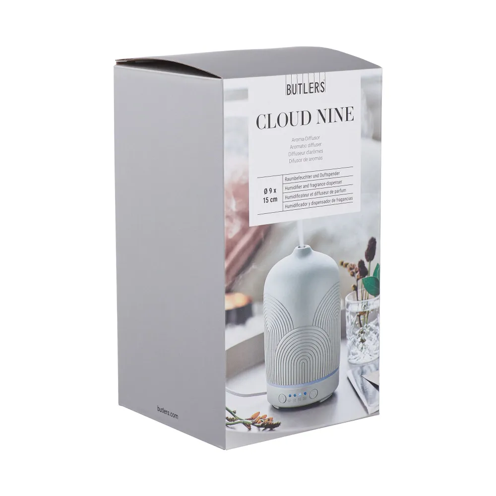 CLOUD NINE difuzor de aroma, gri curcubeu