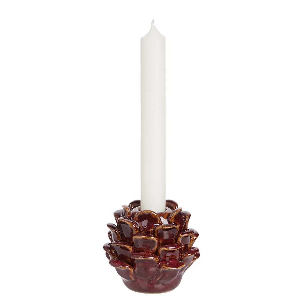 CONE suport pentru lumanare ceramic | 7x7cm