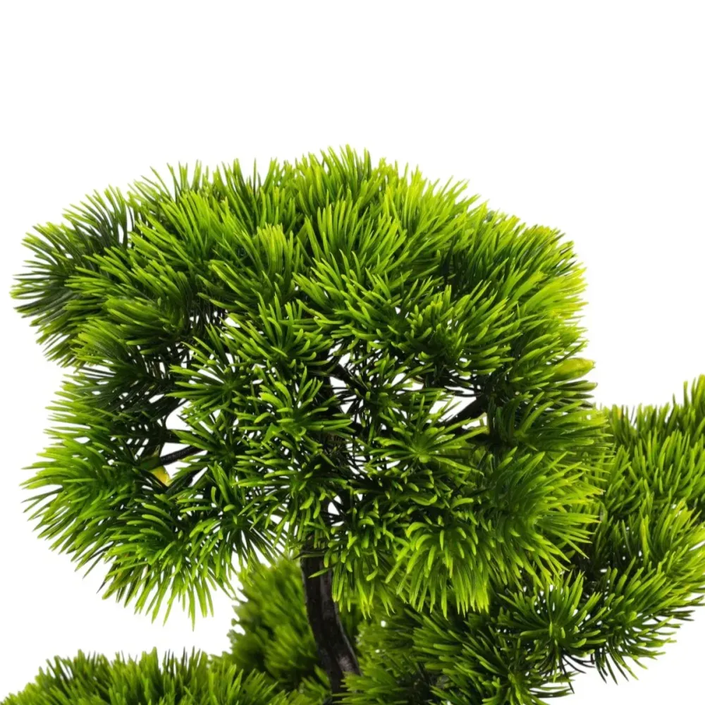 Copac artificial, tip Pin, cu ghiveci, Naimeed D6912, 50x12 cm, Verde