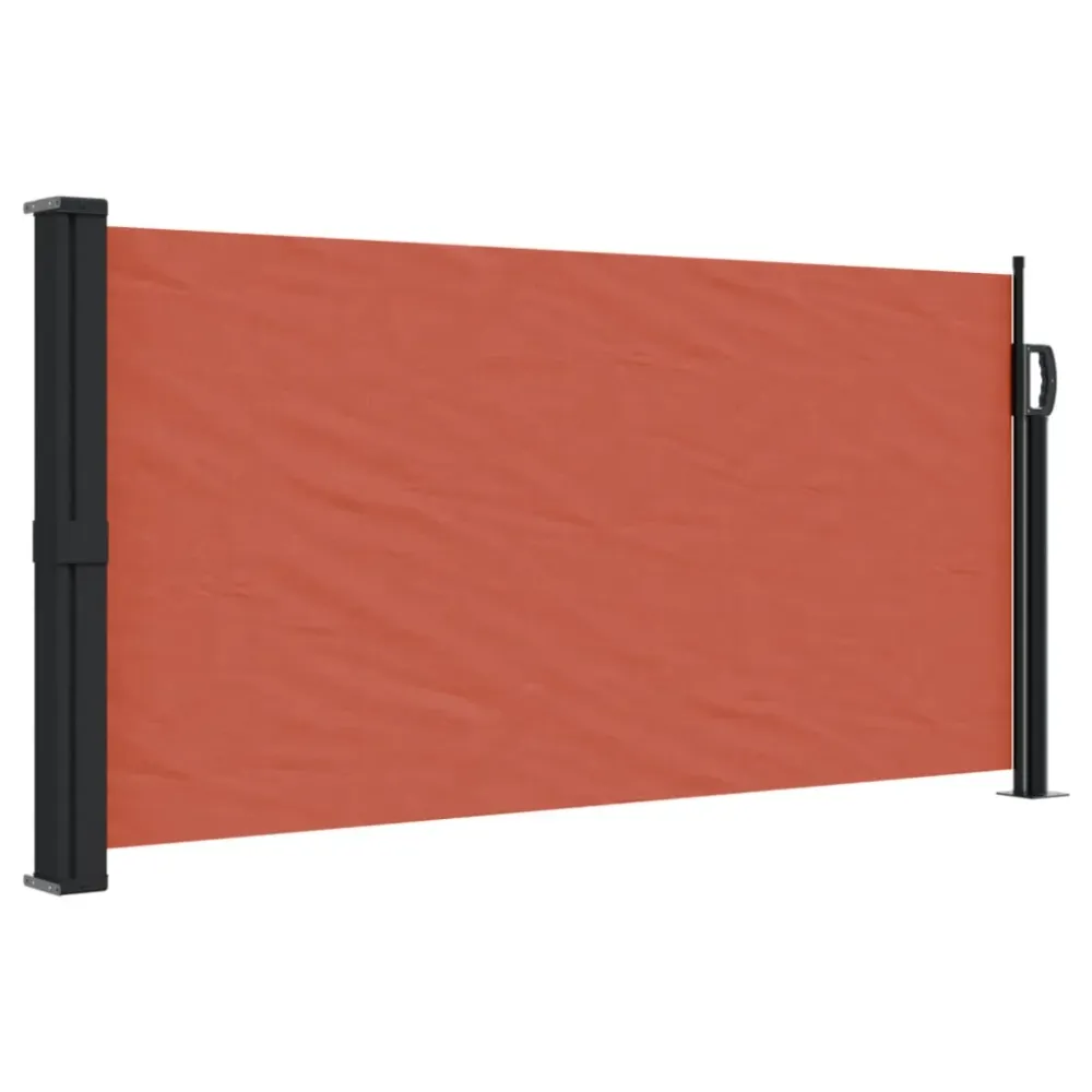 Copertina laterală retractabilă, teracotă, 100x300 cm