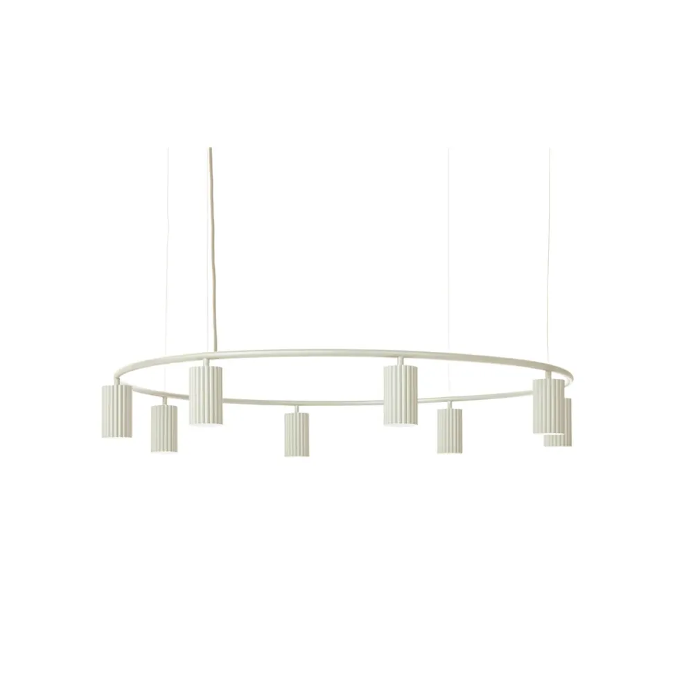 Corp de iluminat suspendat Donna Circle 100 - Linen