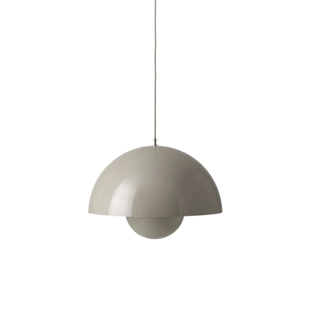 Corp de iluminat suspendat Flowerpot VP7 mediu - Gri bej