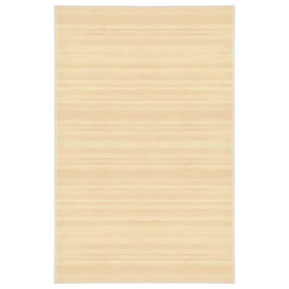 Covor din bambus, natural, 100 x 160 cm