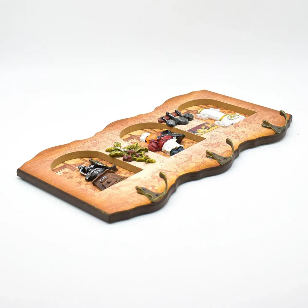 Cuier decorativ D53, 34x19 cm, m2