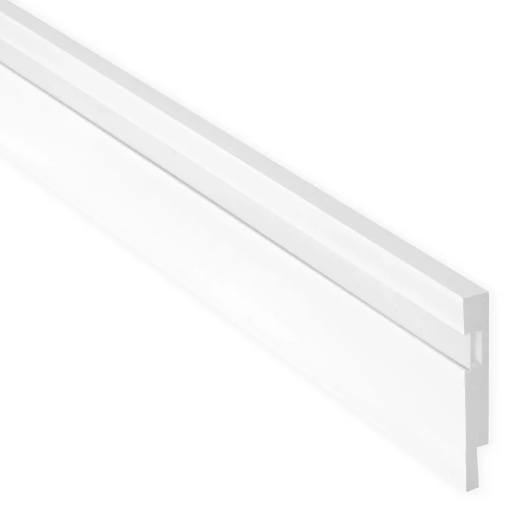 DECORIF Plintă decorativă cu spațiu bandă LED