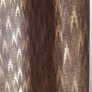 Draperie Pold V7, maron cu auriu, model clasic