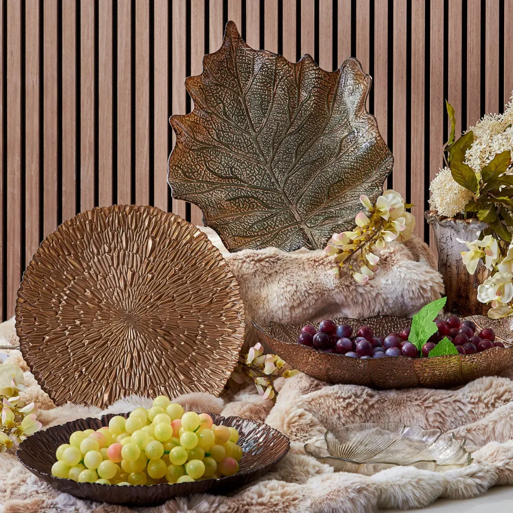 ELM LEAF Platou decorativ