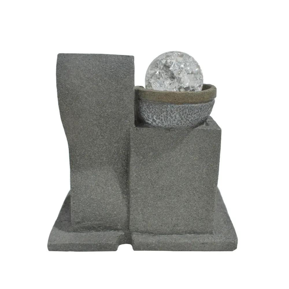 Fantana arteziana, Feng Shui, LED, pompa submersibila, Naimeed D5059, 23x18x26cm