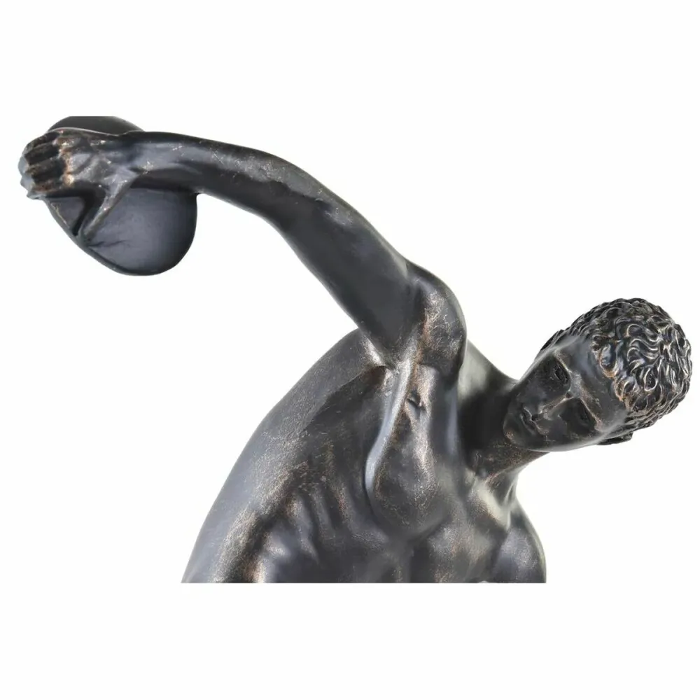 Figură Decorativă DKD Home Decor Discobolus Cupru Rășă (19 x 17 x 34 cm)