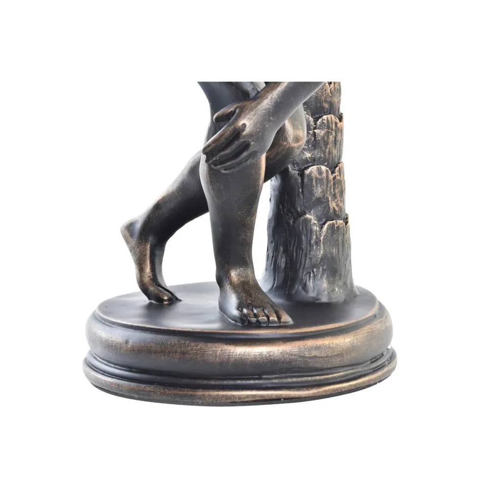 Figură Decorativă DKD Home Decor Discobolus Cupru Rășă (19 x 17 x 34 cm)