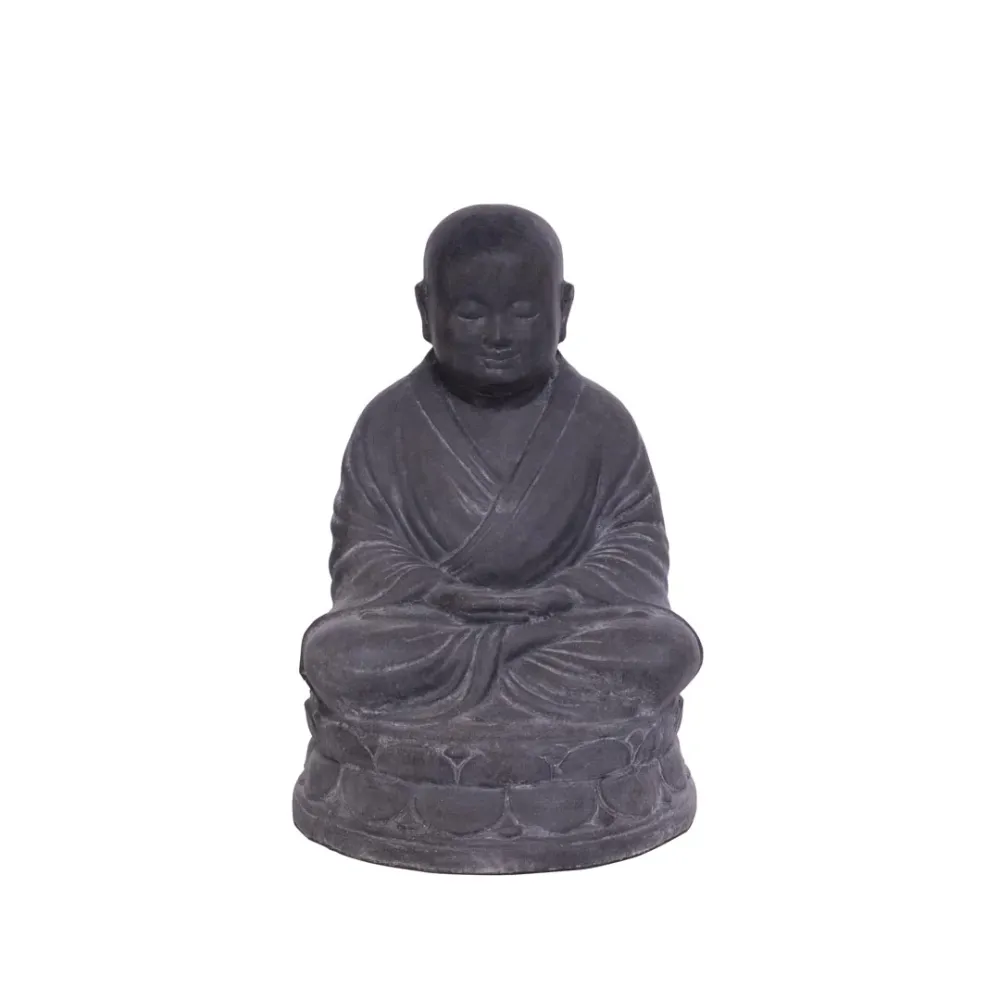 Figurina gri din fibrociment Lotus Warrior