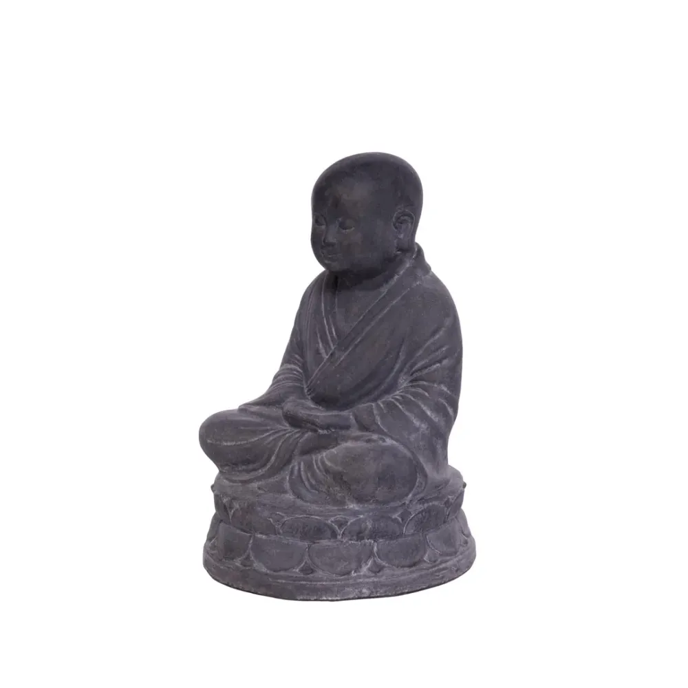 Figurina gri din fibrociment Lotus Warrior