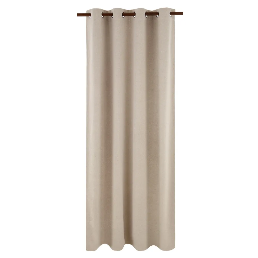 FINN Draperie cu inele metalice, 140x260cm
