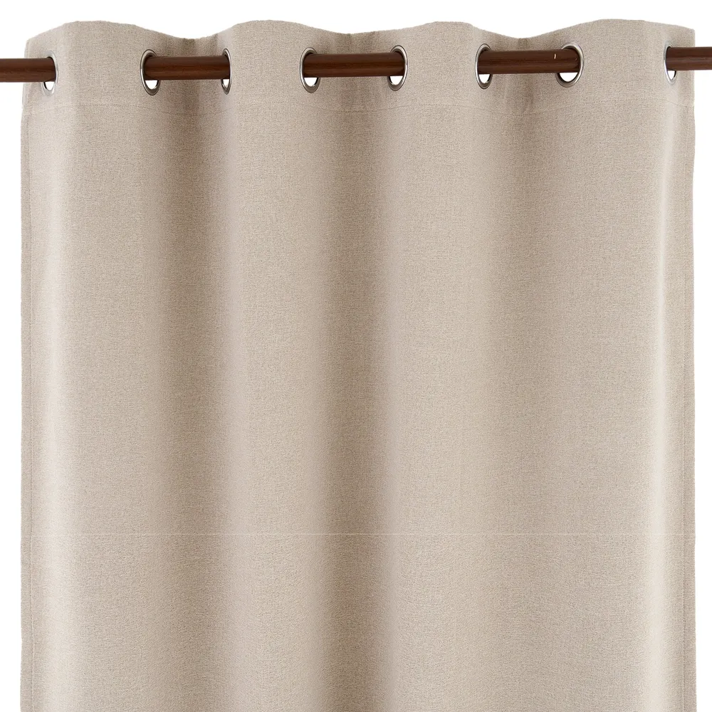 FINN Draperie cu inele metalice, 140x260cm