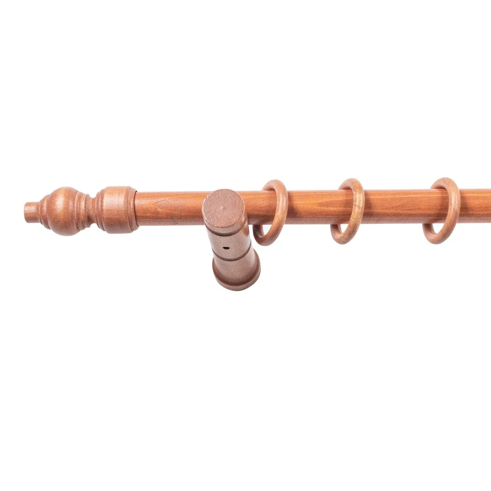 Galerie simpla lemn masiv Filigrano, consola moderna, nuanta cires, 300 cm - KIT COMPLET