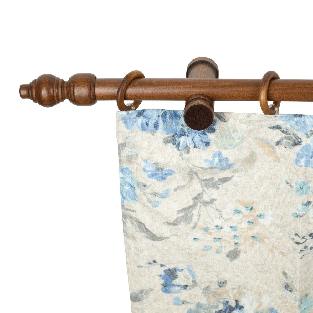 Galerie simpla lemn masiv Filigrano, consola moderna, nuanta nuc, 200 cm - KIT COMPLET