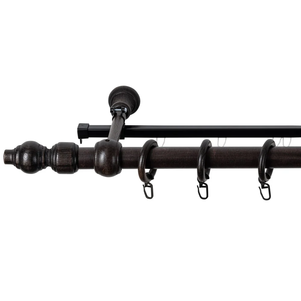 Galerie simpla lemn masiv Filigrano, nuanta wenge, 260 cm - SINA U INCLUSA