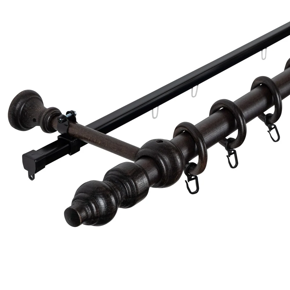 Galerie simpla lemn masiv Filigrano, nuanta wenge, 260 cm - SINA U INCLUSA