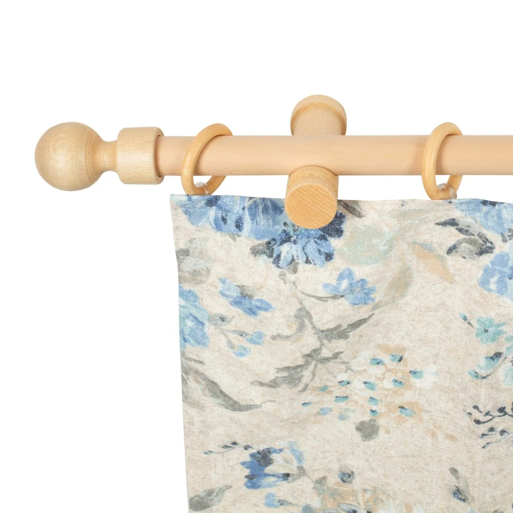 Galerie simpla lemn masiv Giro, consola moderna, nuanta natur, 160 cm - KIT COMPLET
