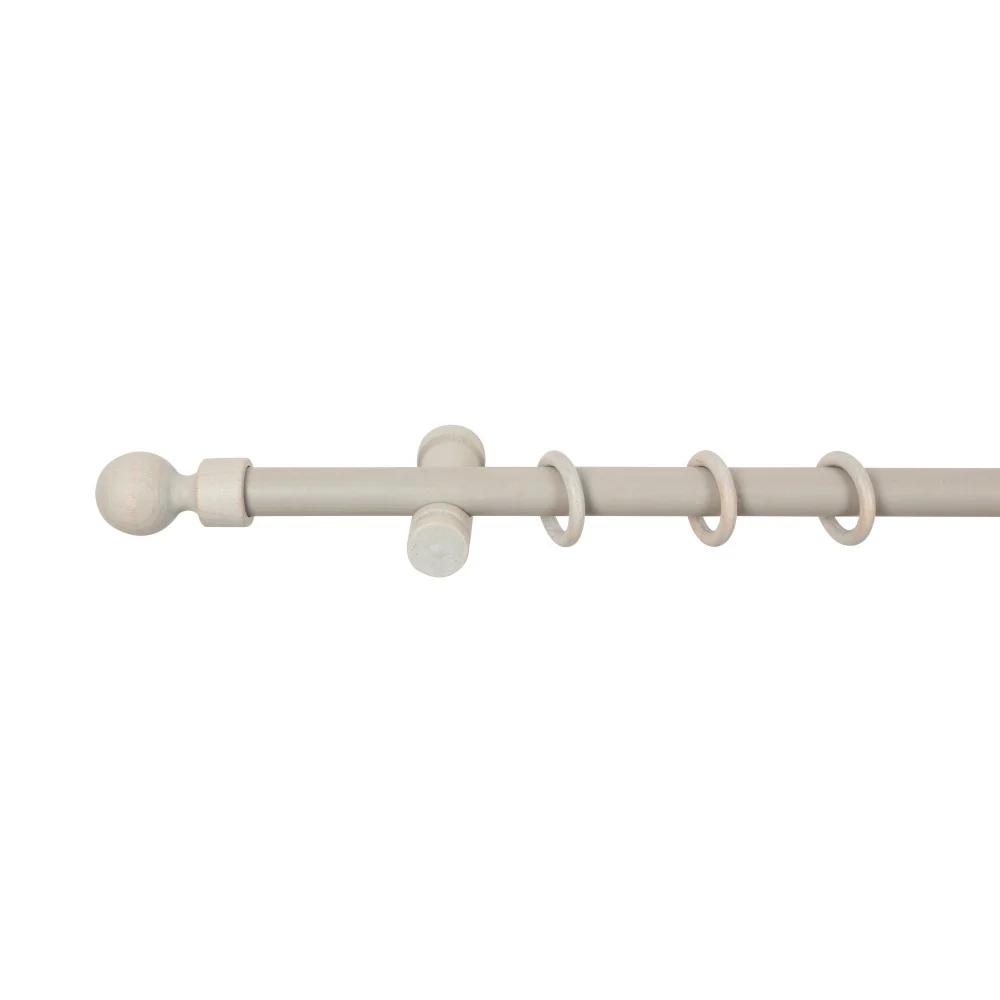 Galerie simpla lemn masiv Giro, consola moderna, nuanta gri-antic, 120 cm - KIT COMPLET