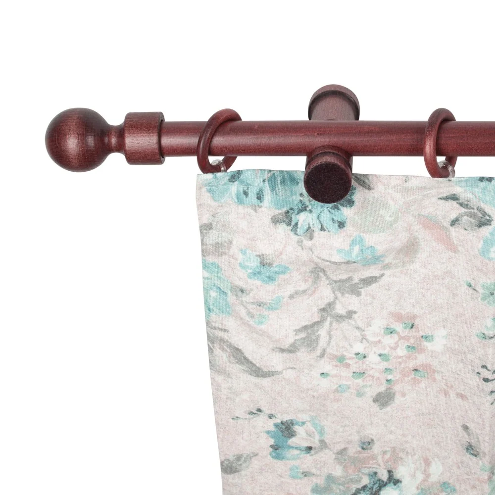 Galerie simpla lemn masiv Giro, consola moderna, nuanta mahon, 280 cm - KIT COMPLET