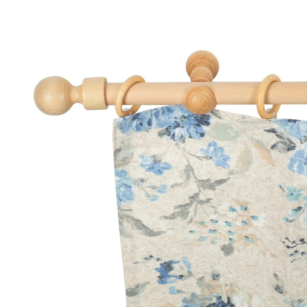 Galerie simpla lemn masiv Giro, consola clasica, nuanta natur, 160 cm - KIT COMPLET