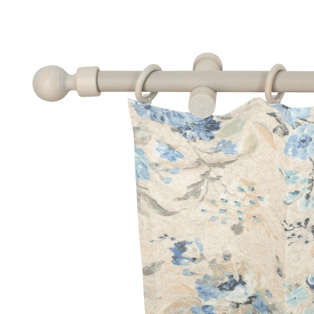 Galerie simpla lemn masiv Giro, consola moderna, nuanta gri-antic, 400 cm - KIT COMPLET