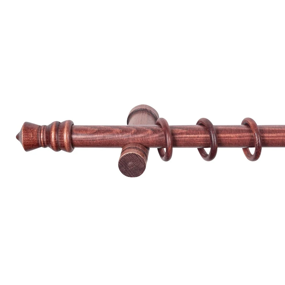 Galerie simpla lemn masiv King, consola moderna, nuanta mahon, 160 cm - KIT COMPLET