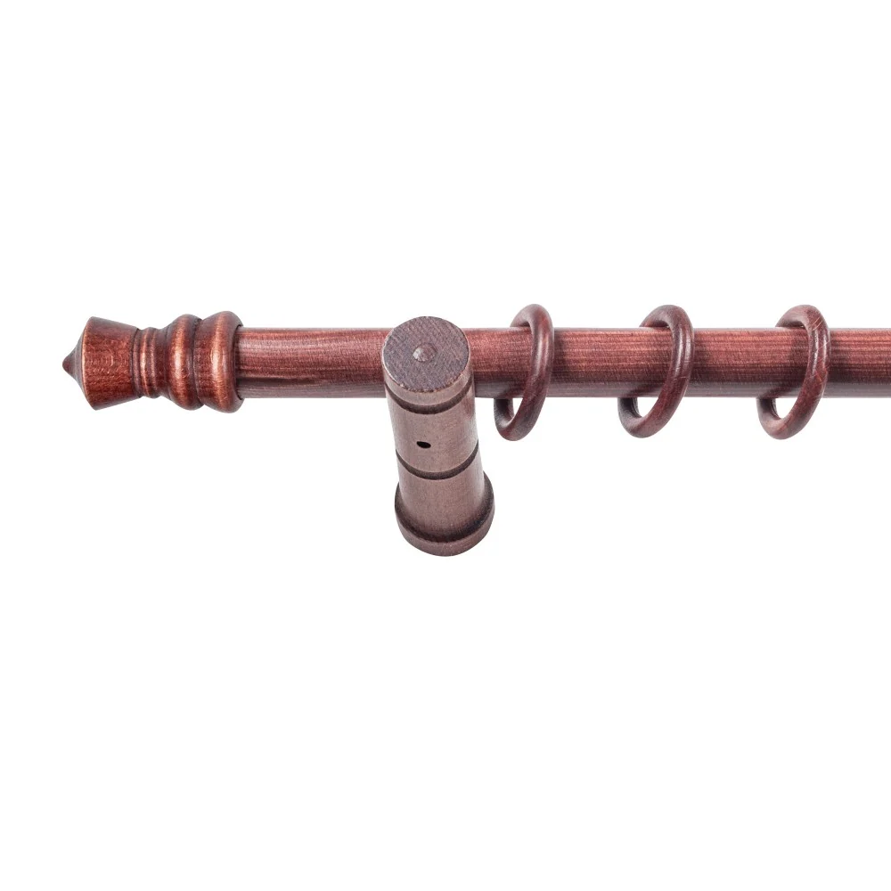 Galerie simpla lemn masiv King, consola moderna, nuanta mahon, 160 cm - KIT COMPLET