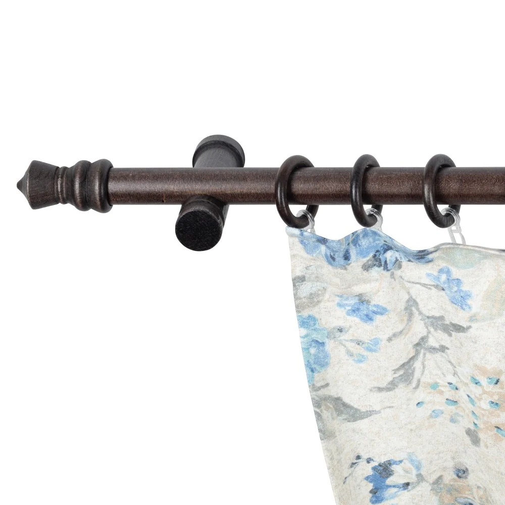 Galerie simpla lemn masiv King, consola moderna, nuanta wenge, 220 cm - KIT COMPLET
