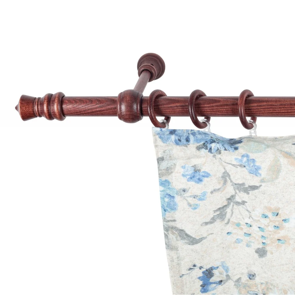 Galerie simpla lemn masiv King, consola standard, nuanta mahon, 360 cm - KIT COMPLET