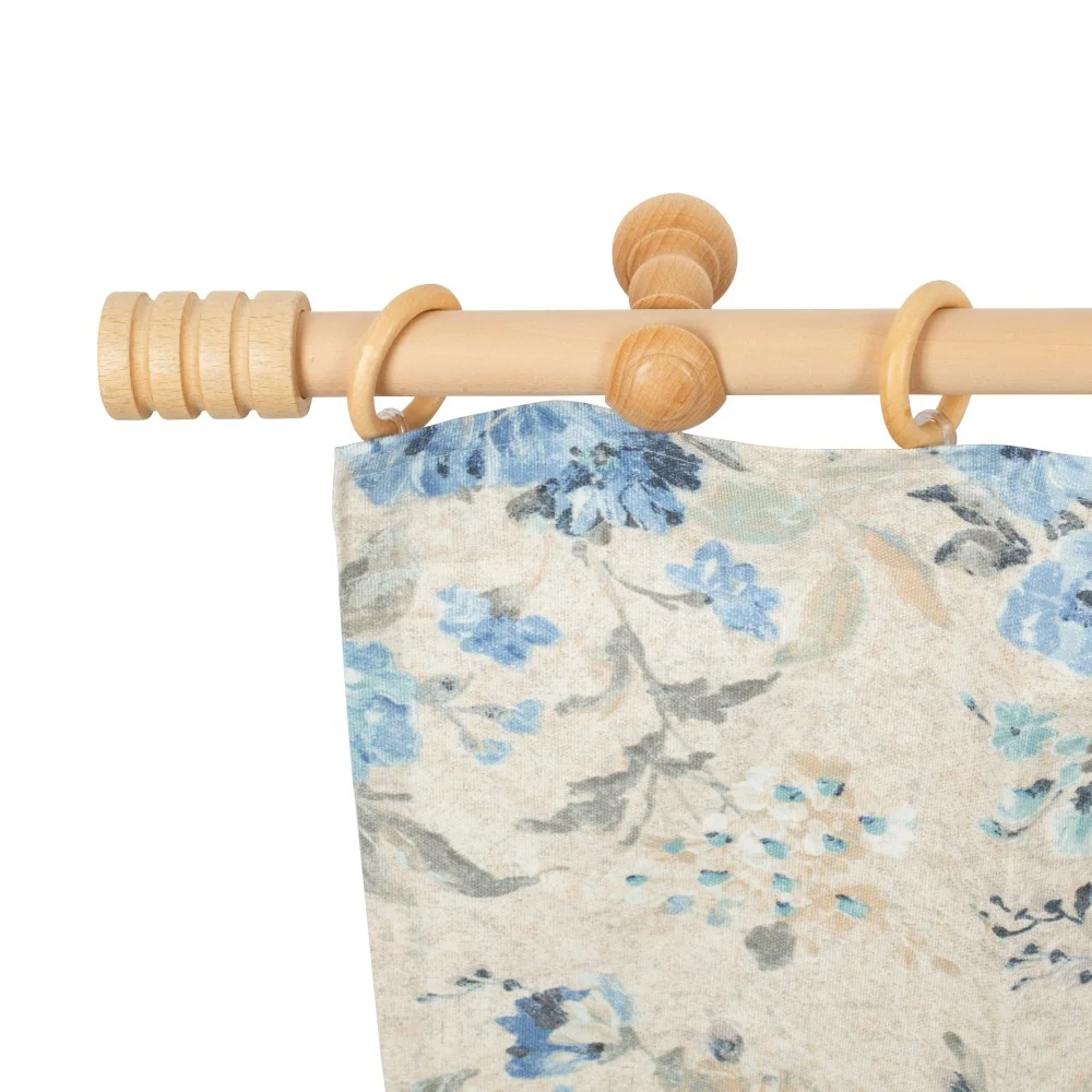 Galerie simpla lemn masiv Pisa, consola clasica, nuanta natur, 240 cm - KIT COMPLET