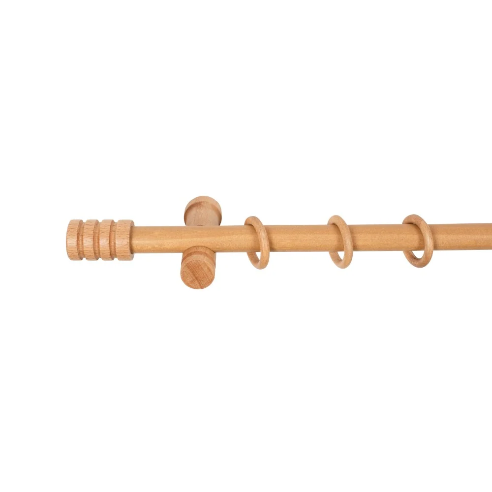 Galerie simpla lemn masiv Pisa, consola moderna, nuanta stejar, 320 cm - KIT COMPLET