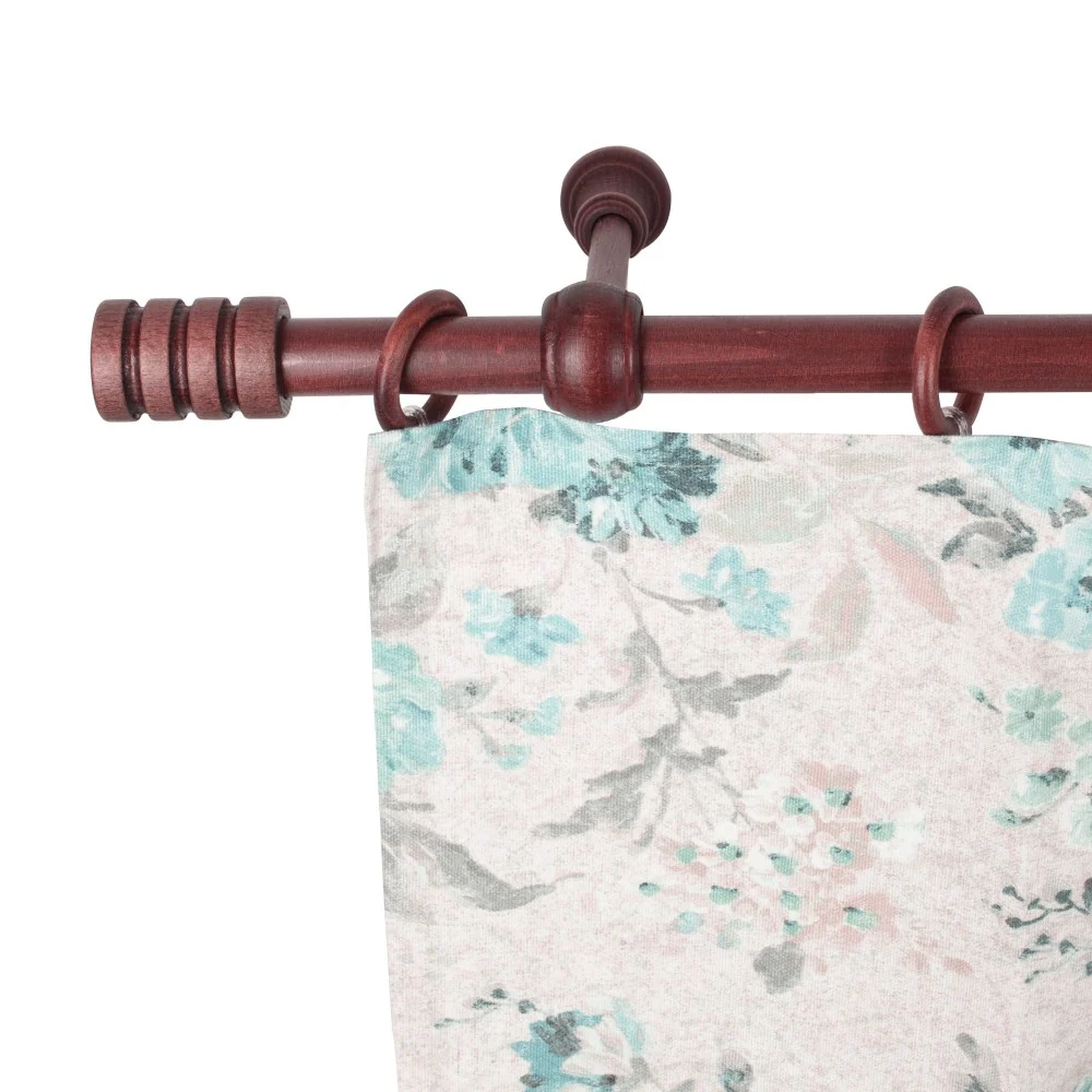 Galerie simpla lemn masiv Pisa, consola standard, nuanta mahon, 260 cm - KIT COMPLET