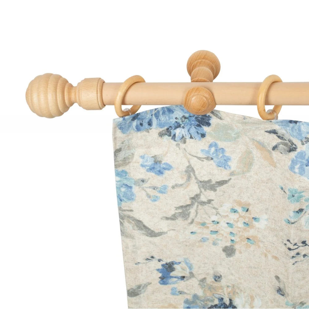 Galerie simpla lemn masiv Regal, consola clasica, nuanta natur, 120 cm - KIT COMPLET