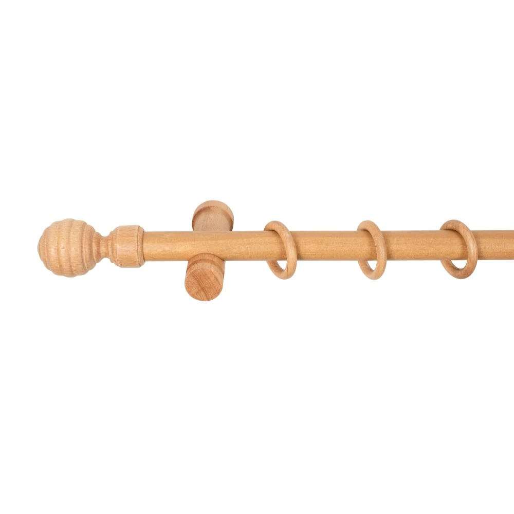 Galerie simpla lemn masiv Regal, consola moderna, nuanta stejar, 360 cm - KIT COMPLET