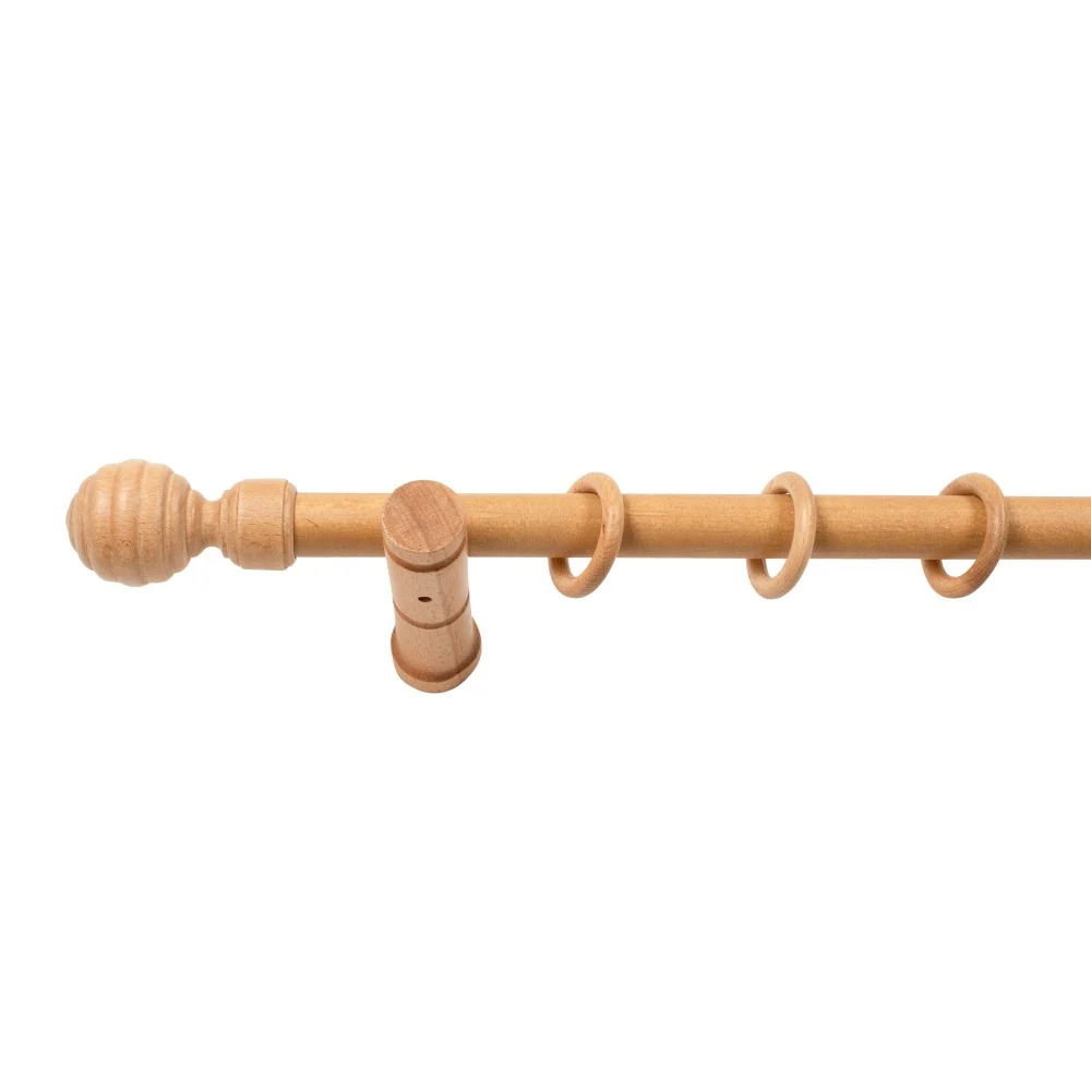 Galerie simpla lemn masiv Regal, consola moderna, nuanta stejar, 360 cm - KIT COMPLET