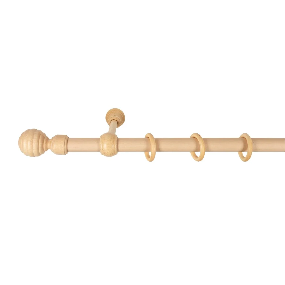 Galerie simpla lemn masiv Regal, consola standard, nuanta natur, 180 cm - KIT COMPLET