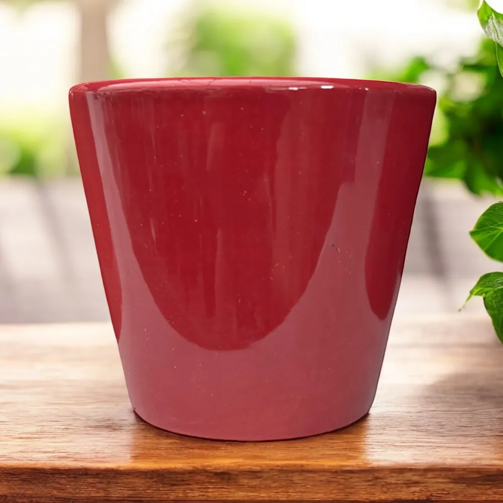 Ghiveci ceramic decorativ grena D8