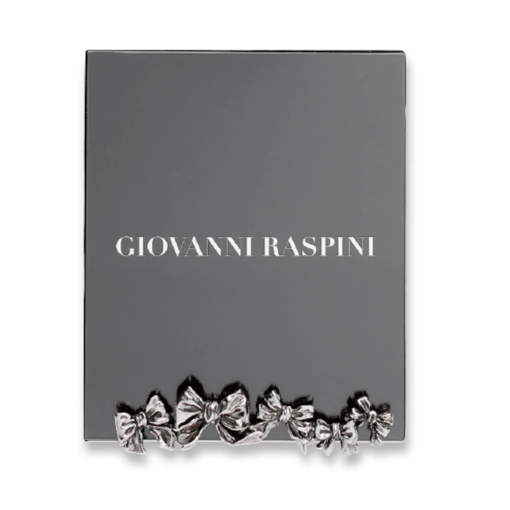 Giovanni Raspini Fiocchi sticla 16x20cm bronz alb B0686
