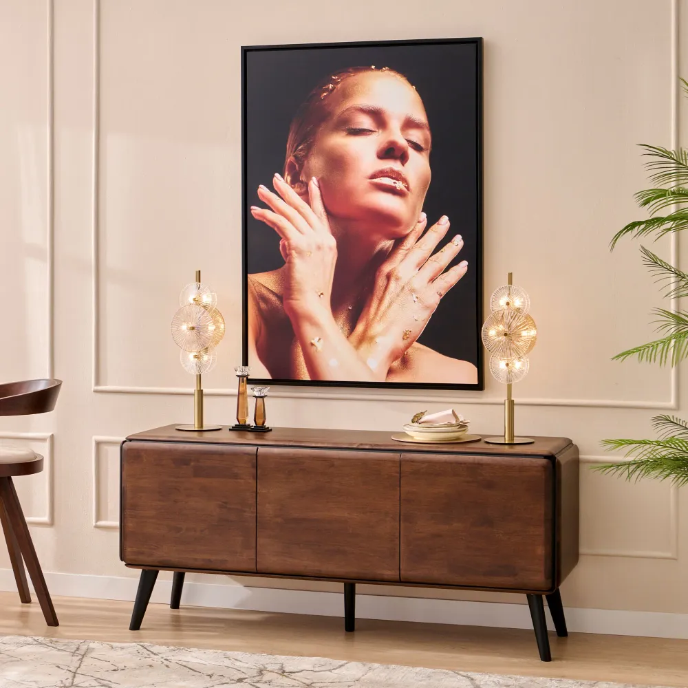 GOLD LIPS Tablou